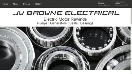 JW Browne Electrical Website - 2019 version